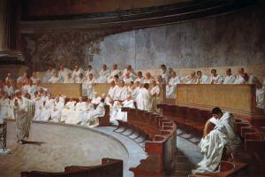 Cicero denouncing Catiline
