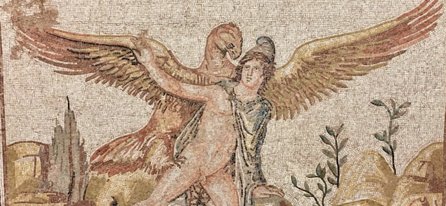 Ganymede & eagle mosaic